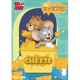 TOM & JERRY - "Jerry & Tuffy Cheese Party" - Bank 23.4cm