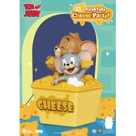 TOM & JERRY - "Jerry & Tuffy Cheese Party" - Bank 23.4cm