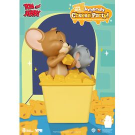 TOM & JERRY - "Jerry & Tuffy Cheese Party" - Bank 23.4cm