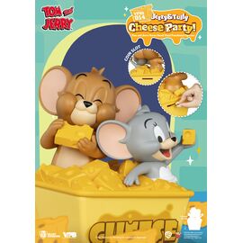 TOM & JERRY - "Jerry & Tuffy Cheese Party" - Bank 23.4cm