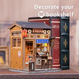 MINIATURE HOUSE - DIY- Morita-Ya - 240pc + LED Light
