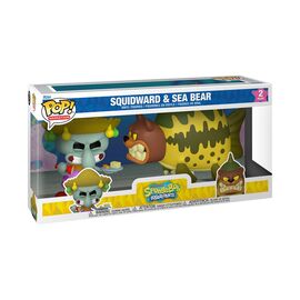 SPONGEBOB - POP Animation - 2 Pack Squidward & Sae Bear