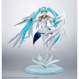 GUNDAM X HATSUNE MIKU - Lucra Miku x Wing Gundam Zero - Statue 27cm