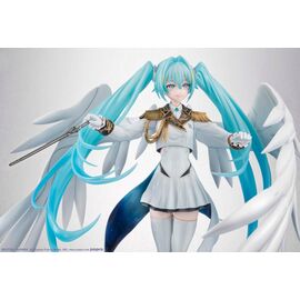 GUNDAM X HATSUNE MIKU - Lucra Miku x Wing Gundam Zero - Statue 27cm