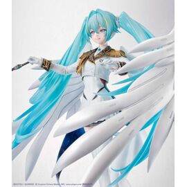 GUNDAM X HATSUNE MIKU - Lucra Miku x Wing Gundam Zero - Statue 27cm