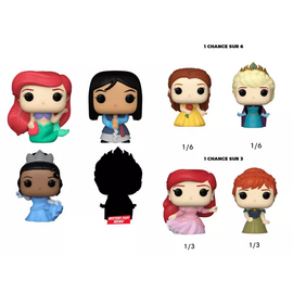 DISNEY PRINCESS - Bitty Pop 4 Pack 2.5cm - Ariel