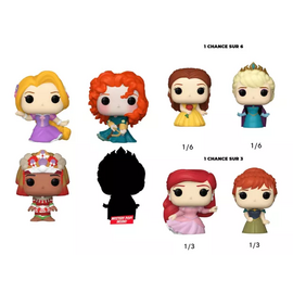 DISNEY PRINCESS - Bitty Pop 4 Pack 2.5cm - Rapunzel