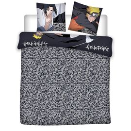 NARUTO - Naruto & Sasuke - Duvet Cover 240x220cm + 2x65x65cm