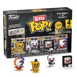 FIVE NIGHTS AT FREDDY'S - Bitty Pop 4 Pack 2.5cm - Springtrap