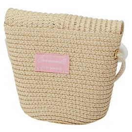 HELLO KITTY - Cinnamoroll - Straw crossbody bag 13.8x11.5cm