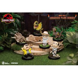 JURASSIC PARK - 6 Mini Egg Attack Figure Set 10cm