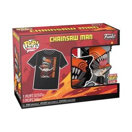 CHAINSAW MAN - POP N° XXX - Chainsaw Man + Tee (S)