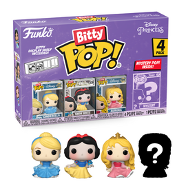 DISNEY PRINCESS - Bitty Pop 4 Pack 2.5cm - Cinderella