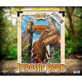 JURASSIC PARK - Gates - 3D WoodArts Poster '30x40cm'