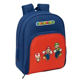 SUPER MARIO - Mario, Luidi, Toad - Backpack '34x28x10cm'