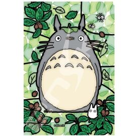 MY NEIGHBOR TOTORO - Grey Totoro - Stained Glass Puzzle 126P