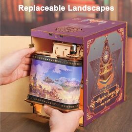BOOK NOOK KIT - DIY- Magical Journey - 462pcs + LED Light