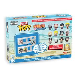 NARUTO SHIPPUDEN - Bitty Pop 4 Pack 2.5cm - Battles