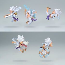 ONE PIECE - WCF Luffy Gear 5 Metallic - Assortiments 12 Figurine 7cm