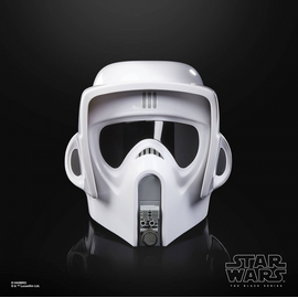 STAR WARS 6 - Electronic Helmet Biker Scout Black Series