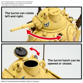 SAND LAND - 1/35 Sand Land Tank 104 - Model Kit
