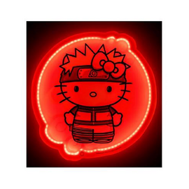 NARUTO x HELLO KITTY - Wall Light Led - 12inch