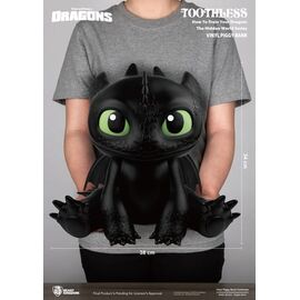 HOW TO TRAIN YOUR DRAGON - Toothless - Piggy Bank 34cm