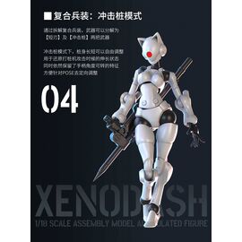 SHEIK MAINLAND - Xenodash (White) - Model Kit 1/18