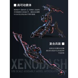 SHEIK MAINLAND - Xenodash (Black) - Model Kit 1/18