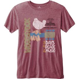 WOODSTOCK - T-Shirt RWC - Classic Vintage Poster (XXL)