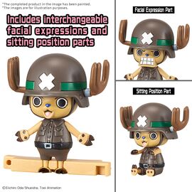 ONE PIECE- Chopper Robo Supper 2&3 Heavy Armor & Horn Dozer -Model Kit