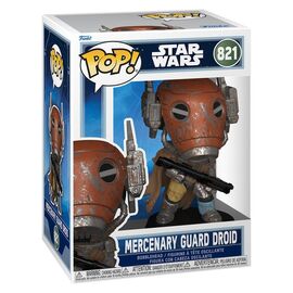 MANDALORIAN & GROGU - POP Star Wars N° 821 - Mercenary Guard Droid