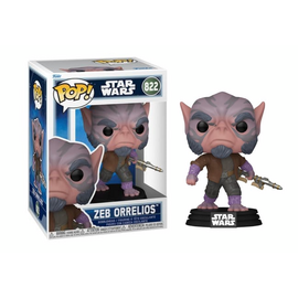 MANDALORIAN & GROGU - POP Star Wars N° 822 - Zeb Orrelios