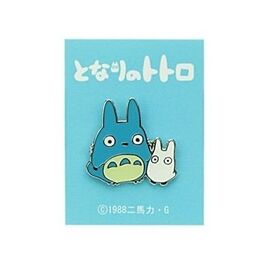 MY NEIGHBOR TOTORO - Blue & white Totoro - Pins 2x2.1cm