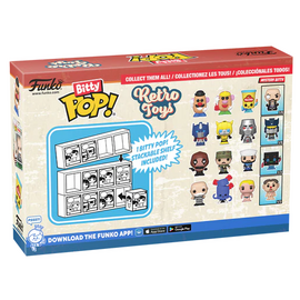 RETRO TOYS - Bitty Pop 4 Pack 2.5cm - GI Joe