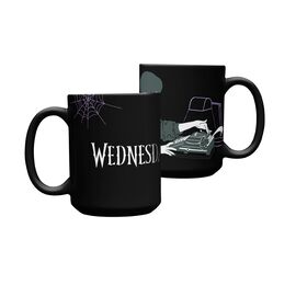 WEDNESDAY with Her Typewriter - Mug 11,8oz