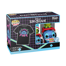 LILO STITCH - POP N° XXX - Gmr Stitch with frog + Tee (L)
