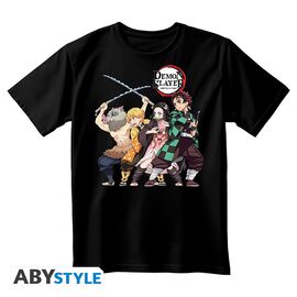 DEMON SLAYER - T-Shirt Group Unisex black (L)