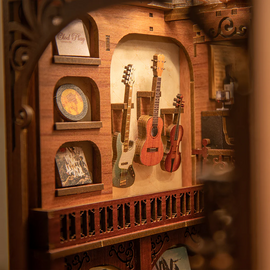 BOOK NOOK KIT - DIY - The Secret Rhythm - 355pc + LED Light