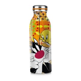 LOONEY TOONS - Stainless Steel Bottle 500ml - Sylvester & Tweety
