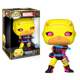 MARVEL - POP Jumbo N° 1358 - Daredevil (YLW/RD) (BLKLT)