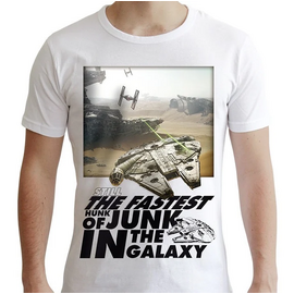 STAR WARS - T-Shirt Falcon Graphic (S)