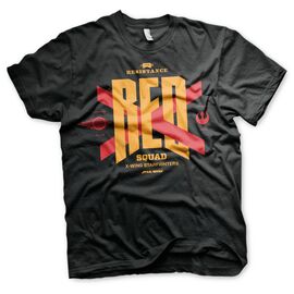 STAR WARS 7 - T-Shirt Red Squad - Black (XXL)