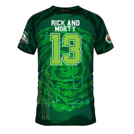 RICK & MORTY - Rick & Morty 13 - Soccer Jersey Men (M)