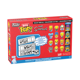 SIMPSONS - Bitty Pop 4 Pack 2.5cm - Bart