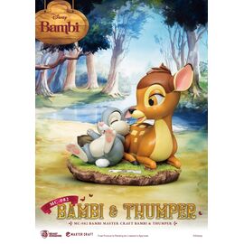 BAMBI - Bambi & Thumper - Statue Master Craft 26.5cm