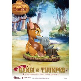 BAMBI - Bambi & Thumper - Statue Master Craft 26.5cm