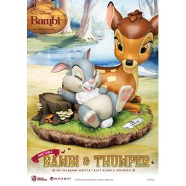 BAMBI - Bambi & Thumper - Statue Master Craft 26.5cm