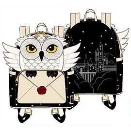 HARRY POTTER - Hedwig Howler - Backpack LoungeFly '23x26.5x11.5'