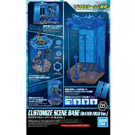 GUNDAM - Customize Scene Base Water Field - Model Kit Accessories